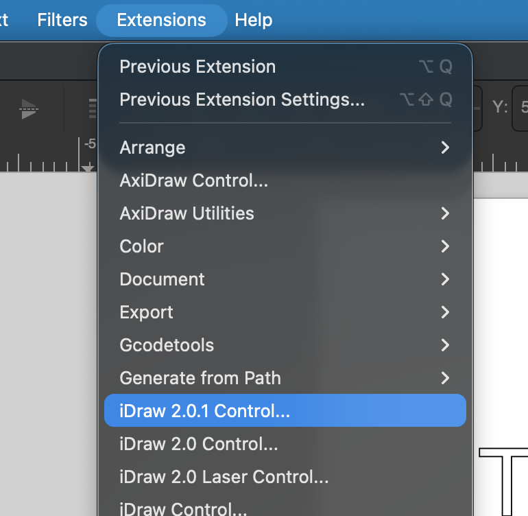 iDraw extension